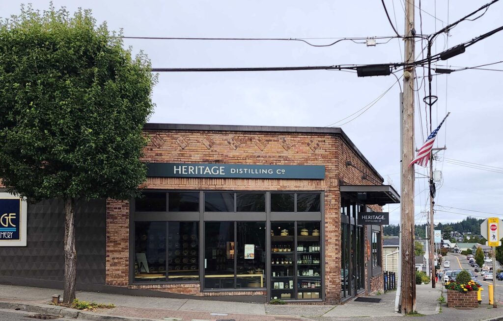 exterior of heritage in gig harbor